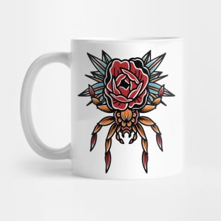 floral spider Mug